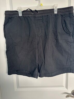 George Women's Black Cargo Drawstring Shorts